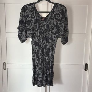 Language short boho dress LARGE